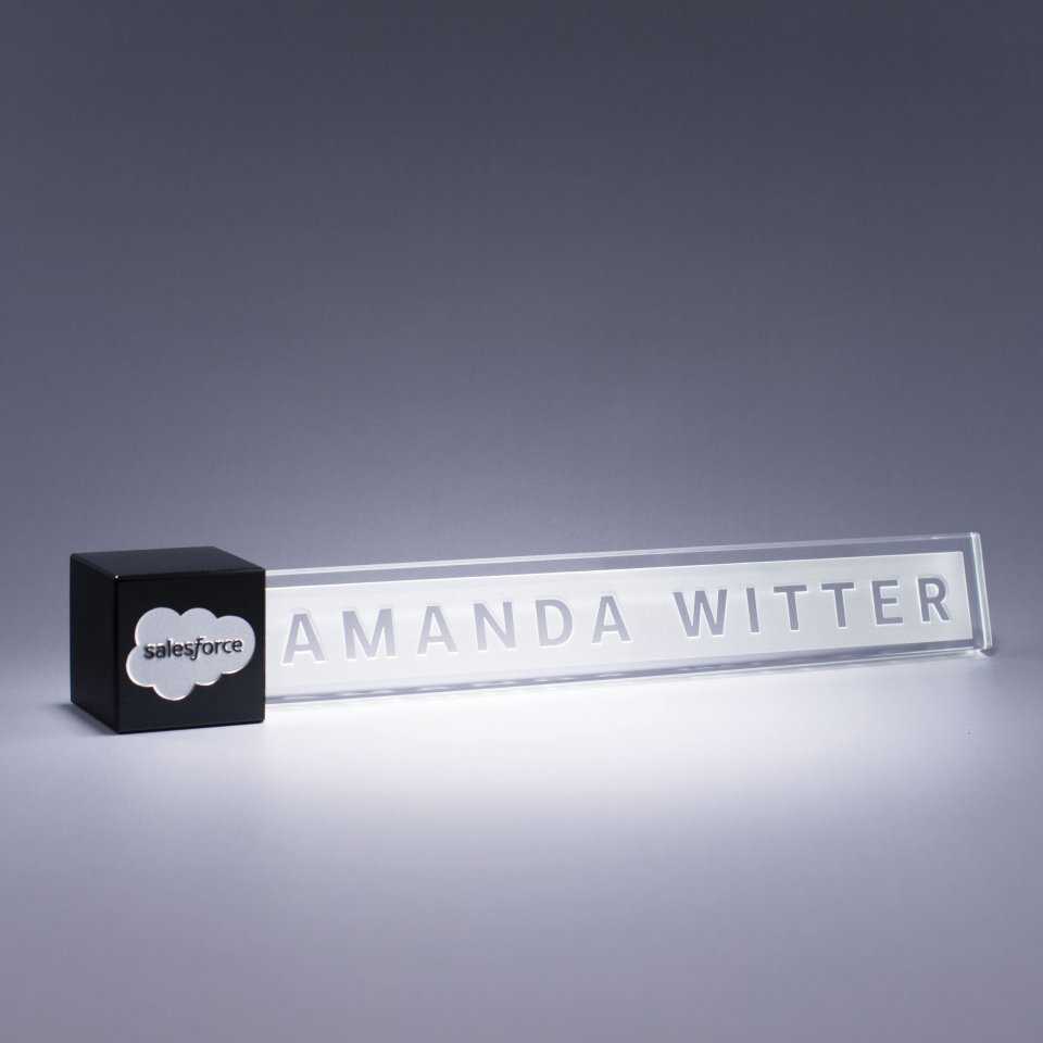 Accent Nameplate - Black