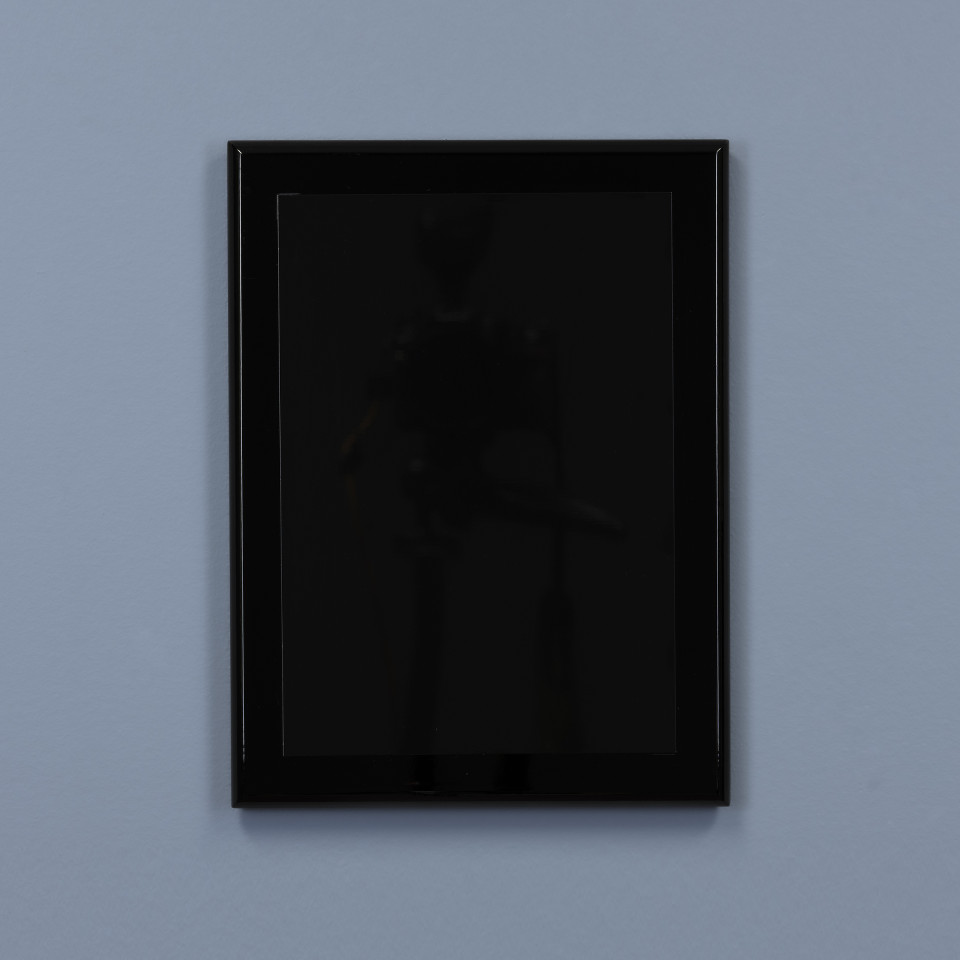 Obsidian Plaque - Black to Gold Plate