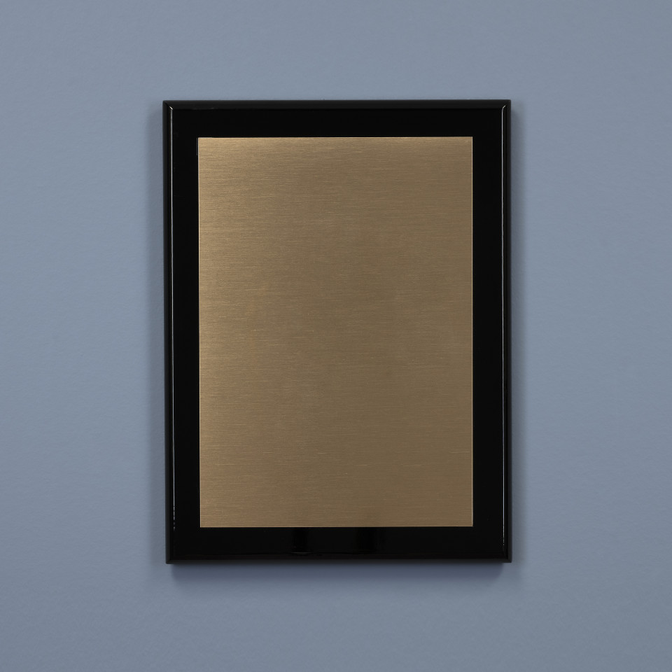 Obsidian Plaque - Bronze