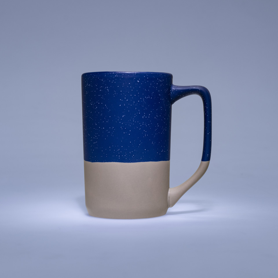 Boulder Coffee Mug - Blue/Tan