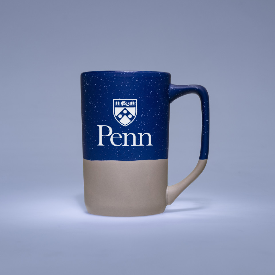Boulder Coffee Mug - Blue/Tan