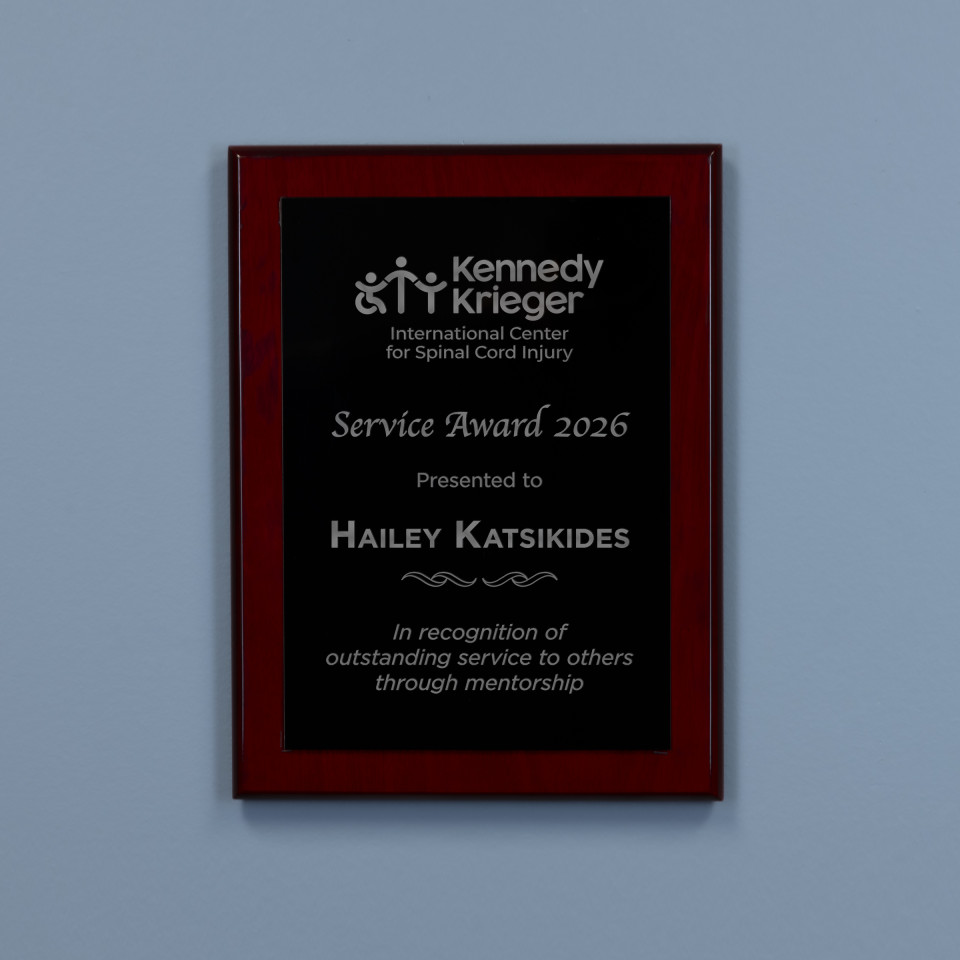 Ember Plaque - Black to Silver Plate