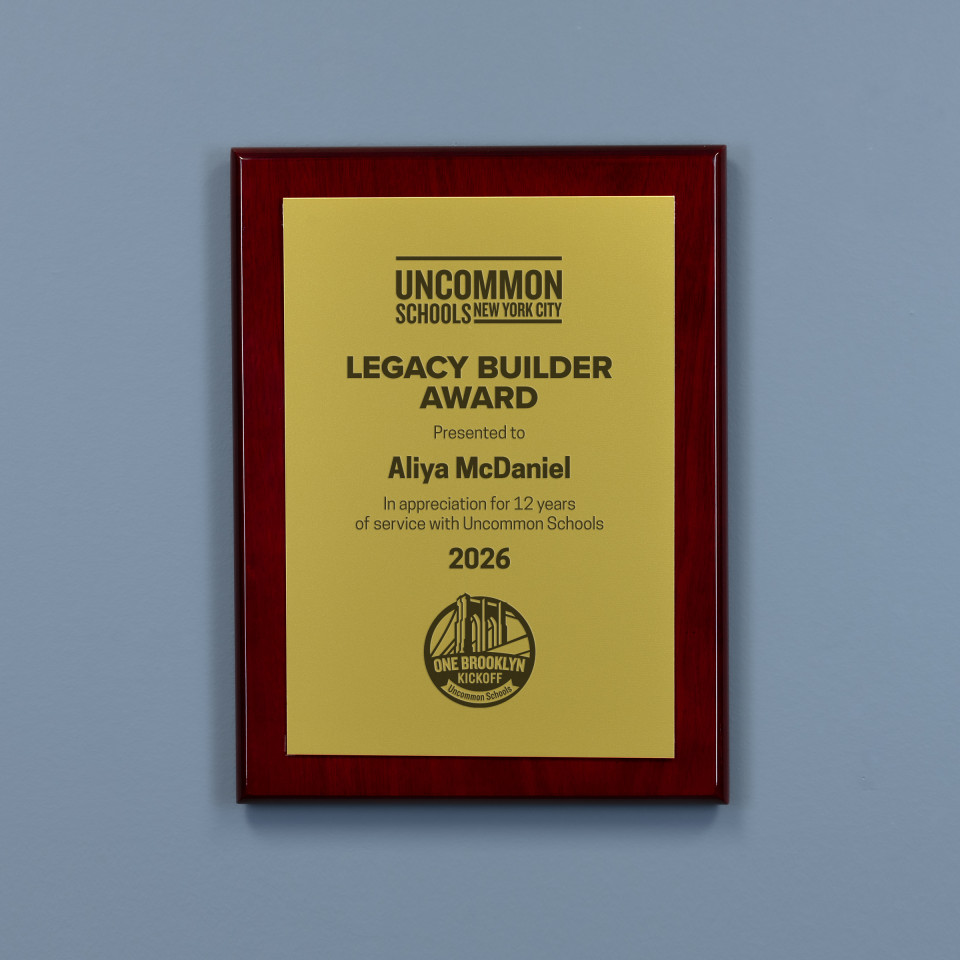 Ember Plaque - Gold to Black Plate