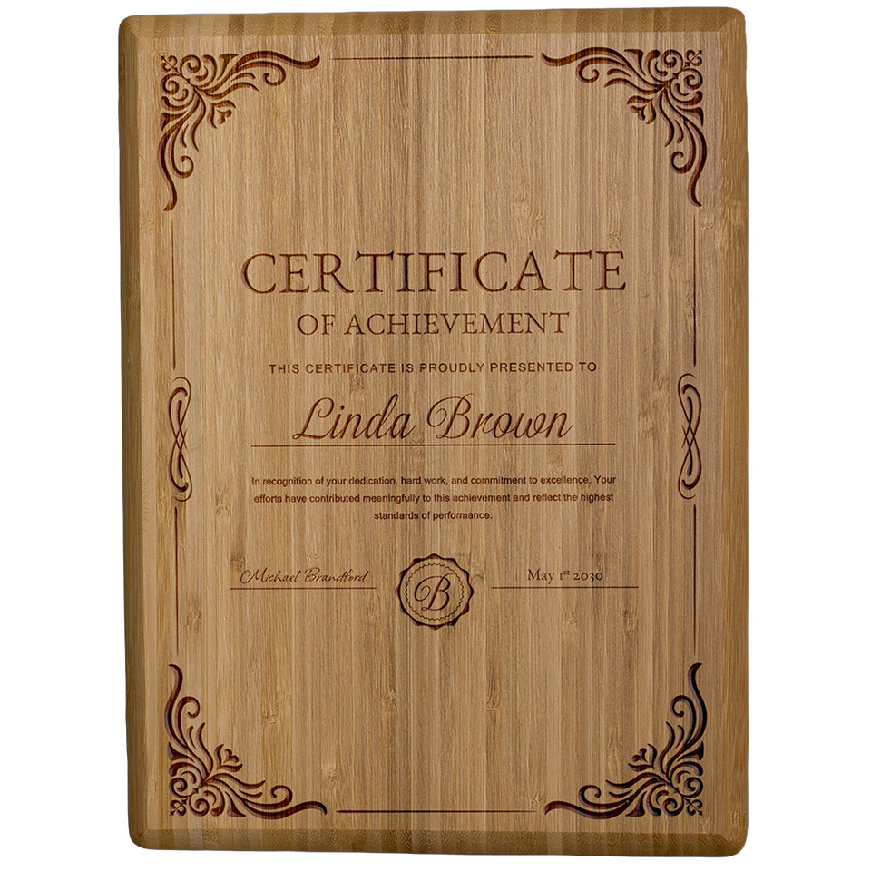 The Grove Bamboo Plaque