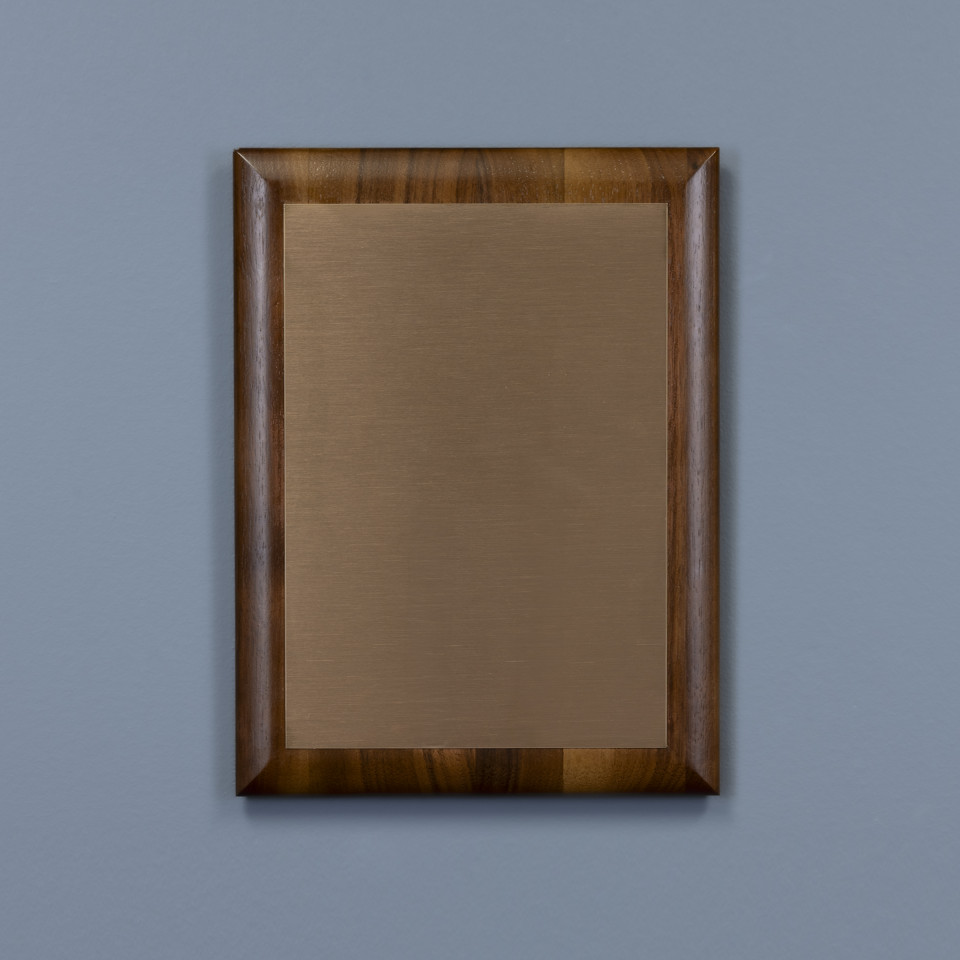 Heritage Walnut Plaque – Bronze
