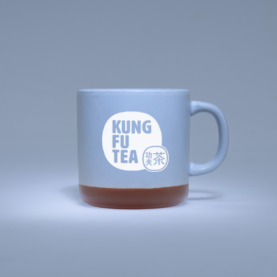Terra Coffee Mug - Light Blue/Tan