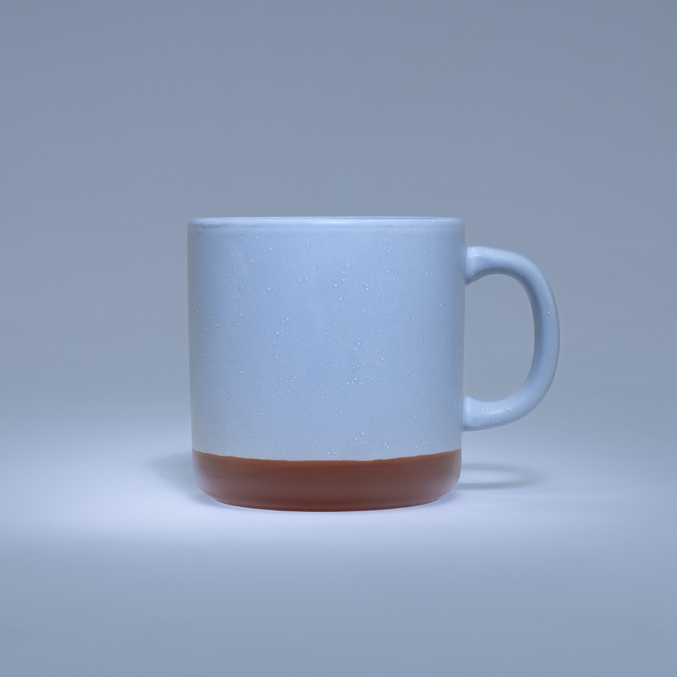 Terra Coffee Mug - Light Blue/Tan