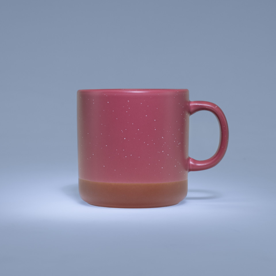 Terra Coffee Mug - Red/Tan