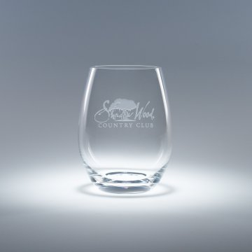 Acrylic 18.5oz Stemless Wine Glass in Crystal Clear - 1 Each