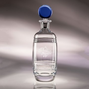 34oz. Bluegrass Decanter - Blue