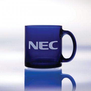 Blue Tempered Coffee Mug
