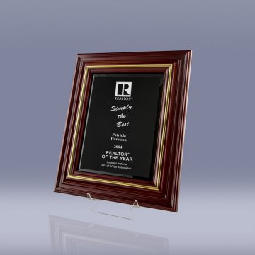 Cherry Award Plaque - Black