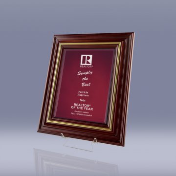 Cherry Award Plaque - Maroon