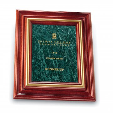 Cherry Stone Plaque - Green