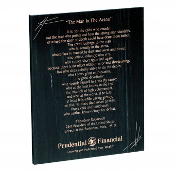 Heritage Plaque - Black