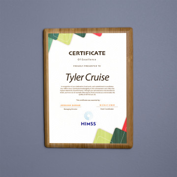 The Grove Bamboo Plaque