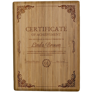 The Grove Bamboo Plaque