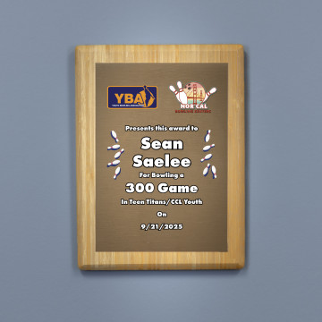 The Grove Bamboo Plaque - Bronze Plate