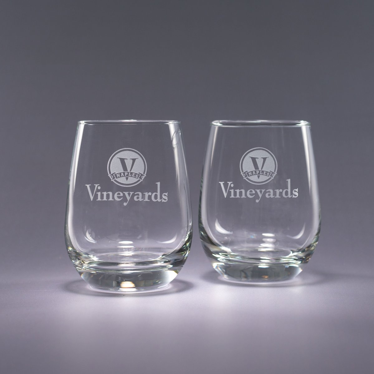 15.5oz Tangent Stemless - Traveler — custom etched by Flawless Awards