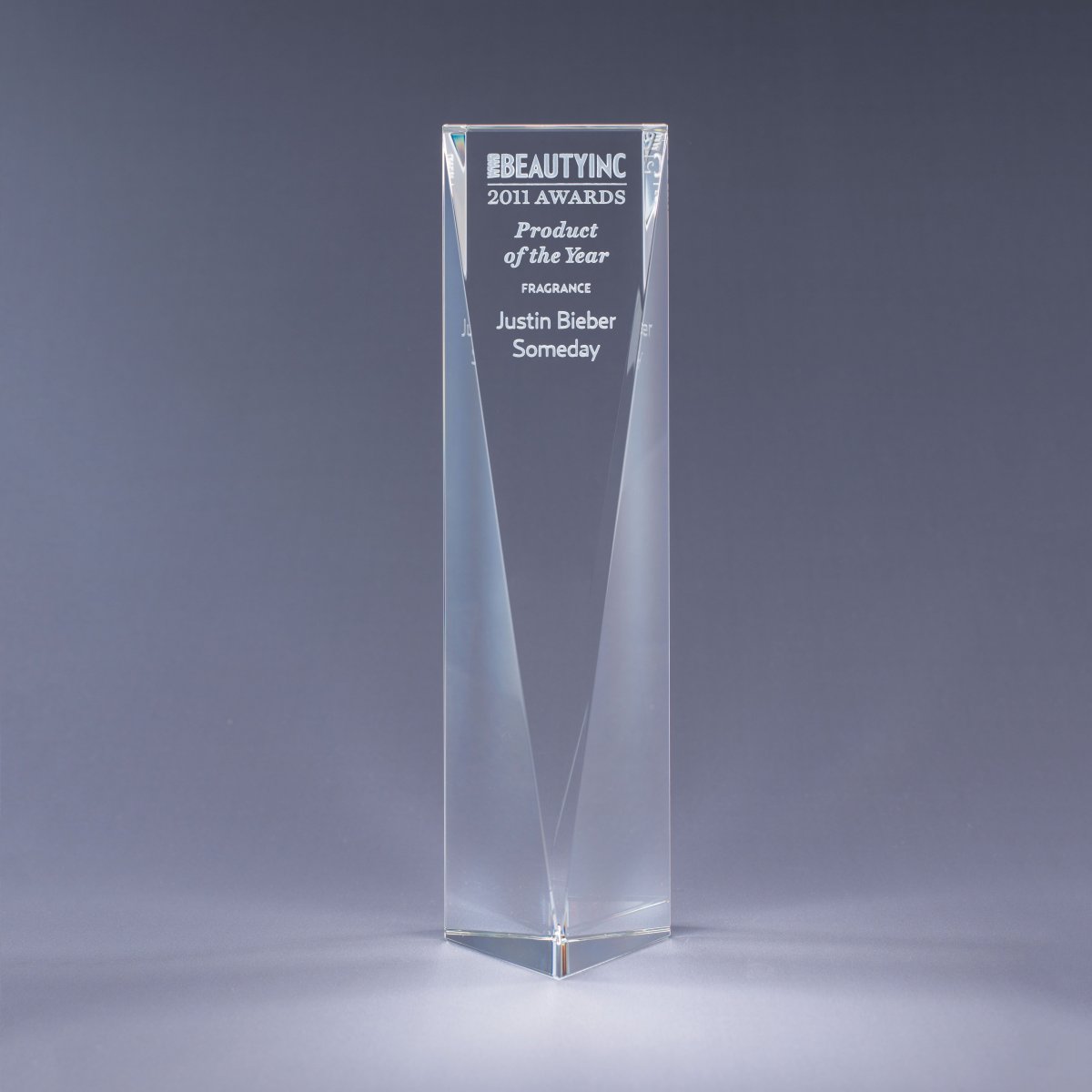 Excelsior — custom etched by Flawless Awards